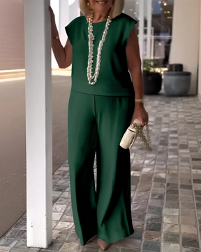 Conjunto Elizabeth | 2 Peças - Linho Premium (Estilo Casual)